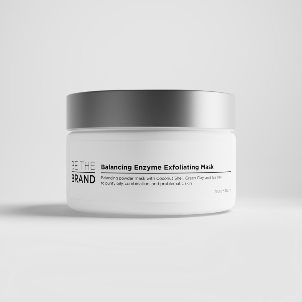 Silver Cap S BEM100W Balancing Enzymes Mask front WHITE [1 1] assemble 00000 fixed