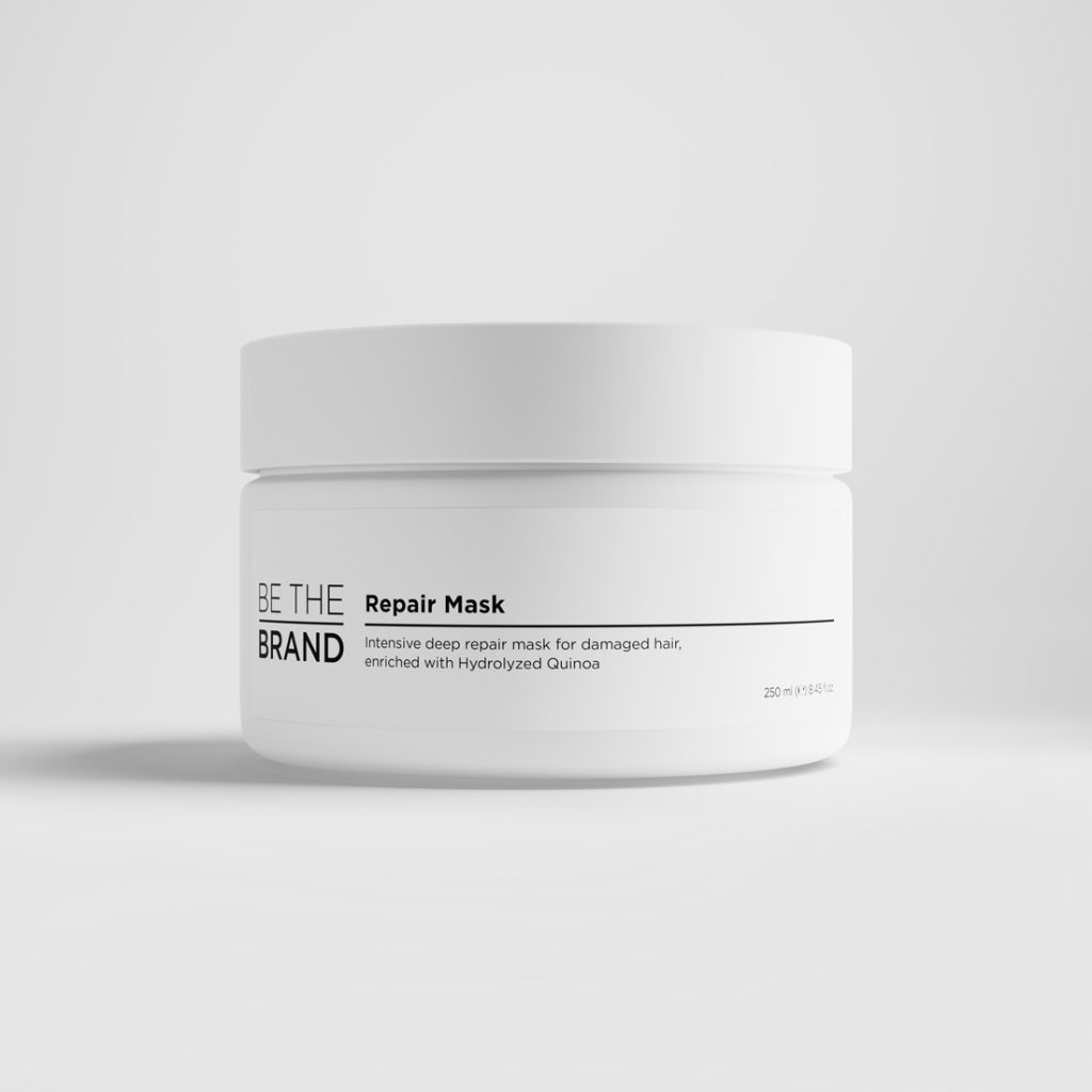 White Cap P RM250W Repair Mask front WHITE 1 1 assemble 00000 fixed