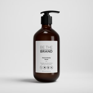 005 Amber 500ml V1 Hand & Body Wash Front [1 1] assemble 00000