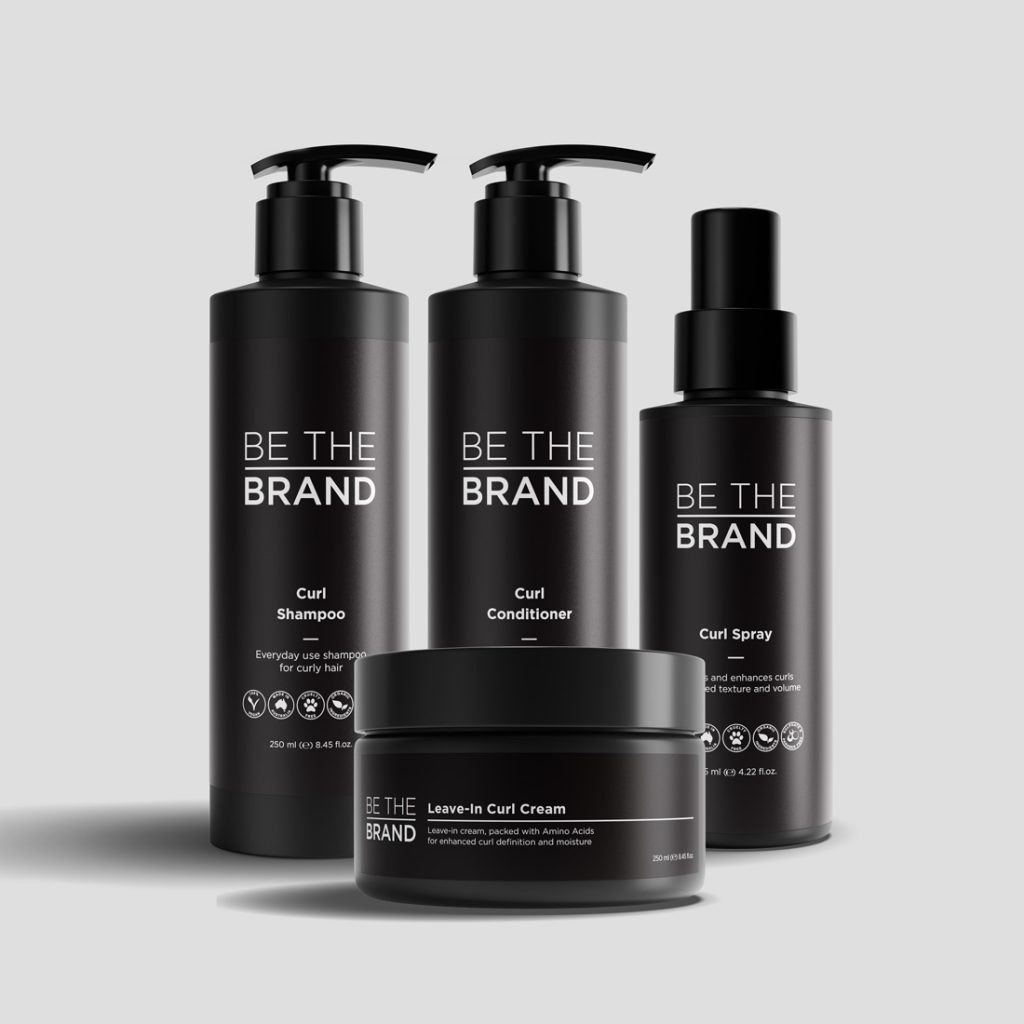 Curl Sample Pack Matte Black Square
