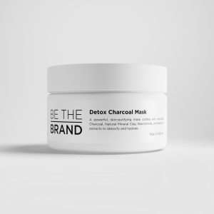 Charcoal Mask wraparound 100g CLASSIC BLACK Jar 2024 WHITE Front [1 1] assemble 2025 02 02 00 36 00000 fixed