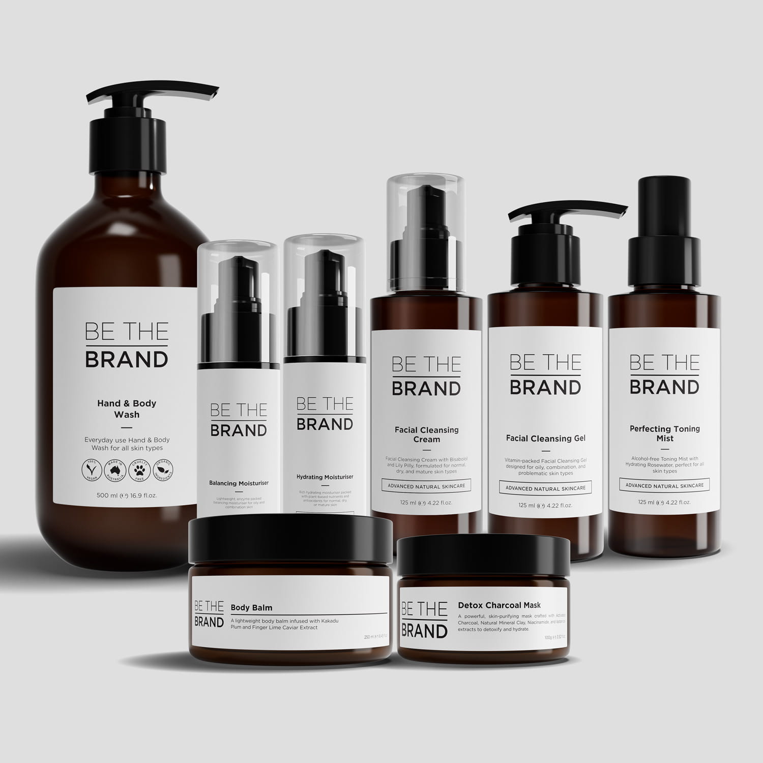 Skincare Sample Pack Amber
